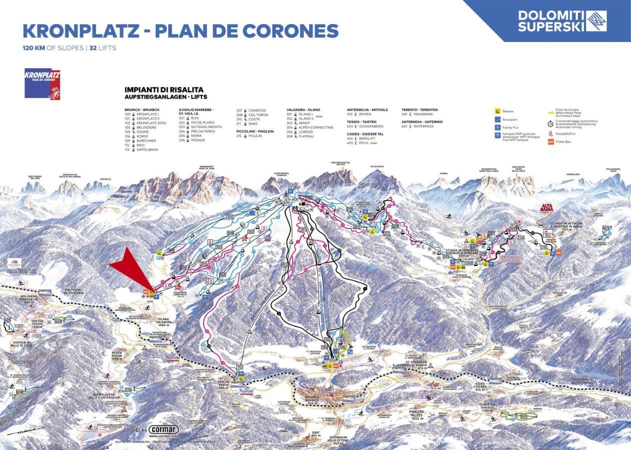Kronplatz Apartment Sorafurcia Exteriér fotografie